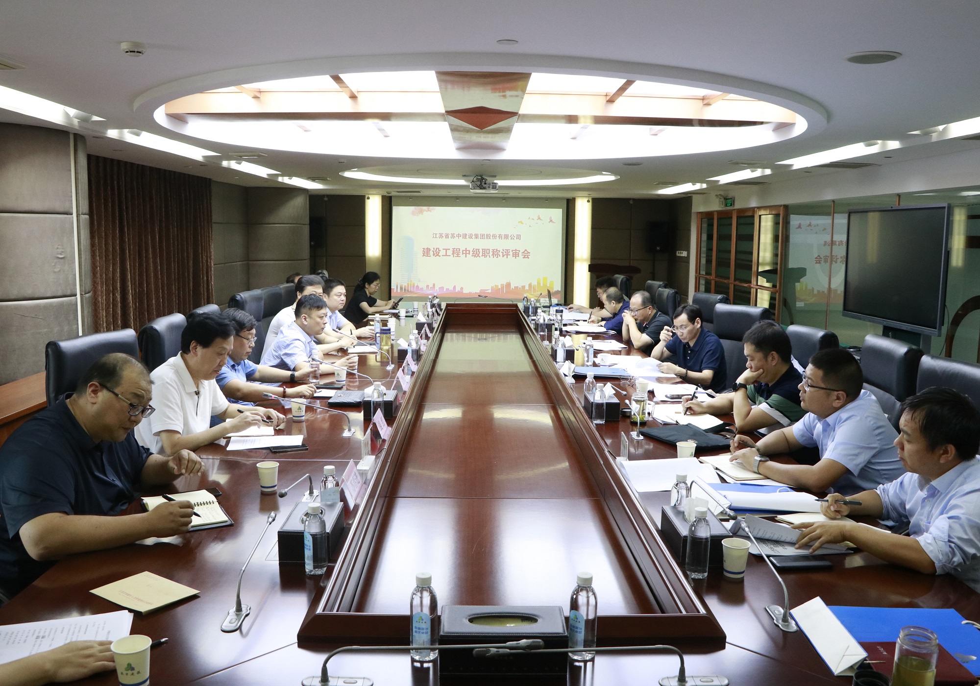 集團2023年建設工程中級職稱自主評審工作圓滿結束