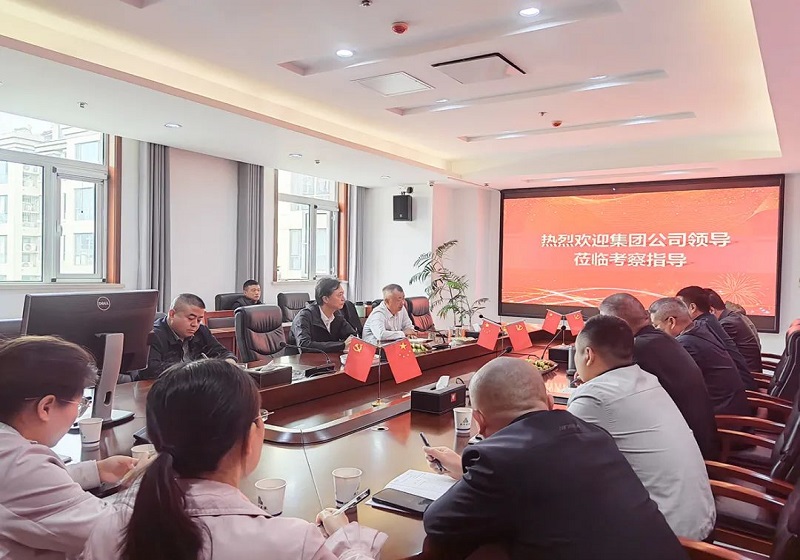 集團總裁陳永明到第十八工程公司調(diào)研指導